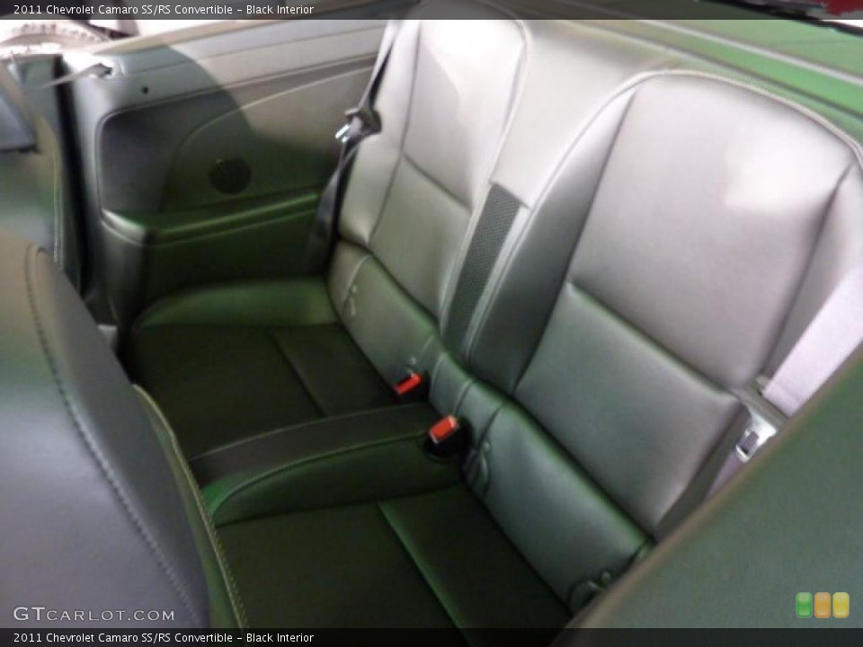 Black Interior Photo for the 2011 Chevrolet Camaro SS/RS Convertible #46226021