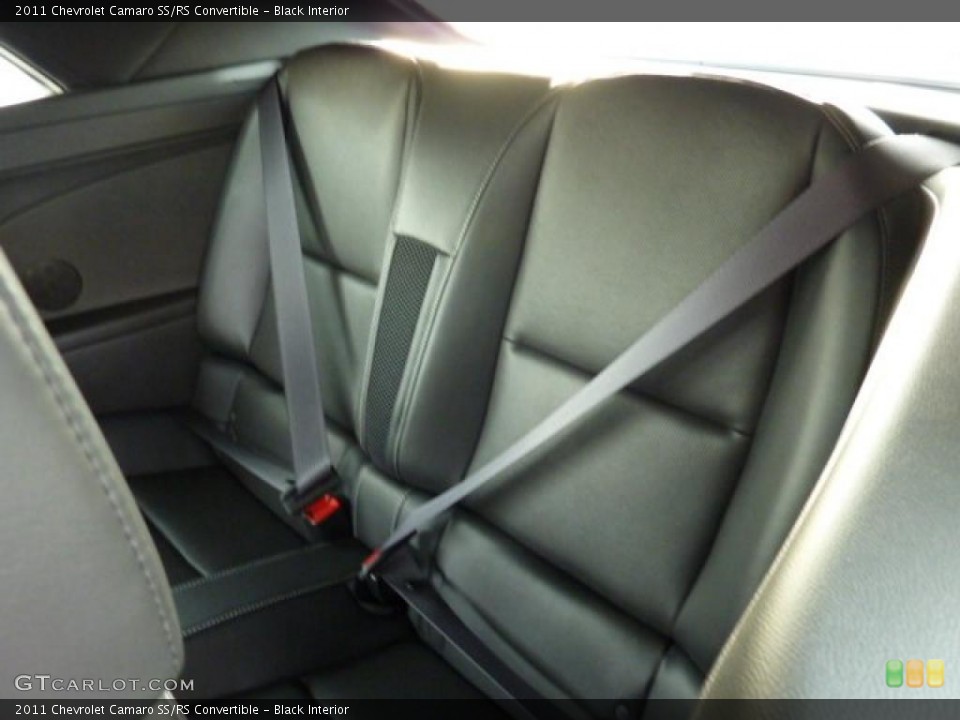 Black Interior Photo for the 2011 Chevrolet Camaro SS/RS Convertible #46226558