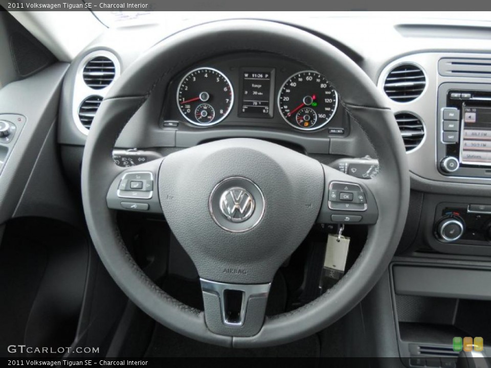 Charcoal Interior Gauges for the 2011 Volkswagen Tiguan SE #46233509