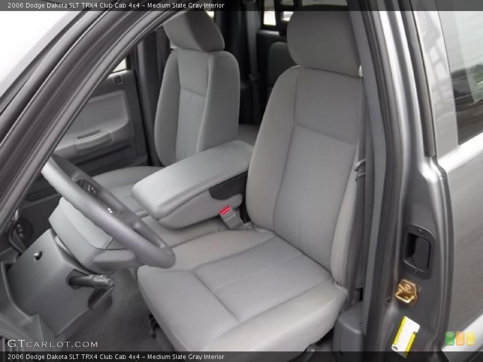Medium Slate Gray Interior Photo for the 2006 Dodge Dakota SLT TRX4 Club Cab 4x4 #46233578