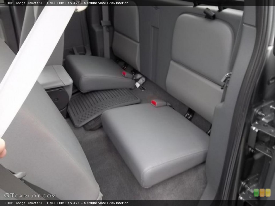 Medium Slate Gray Interior Photo for the 2006 Dodge Dakota SLT TRX4 Club Cab 4x4 #46233584