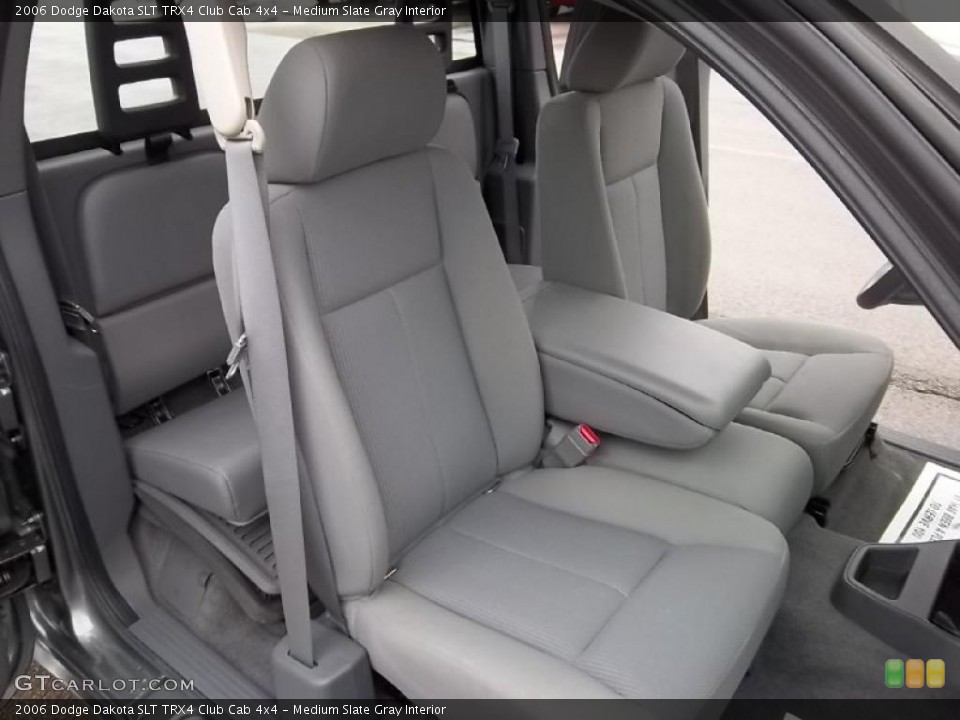 Medium Slate Gray Interior Photo for the 2006 Dodge Dakota SLT TRX4 Club Cab 4x4 #46233608