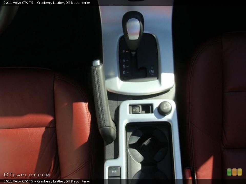 Cranberry Leather/Off Black Interior Transmission for the 2011 Volvo C70 T5 #46238129