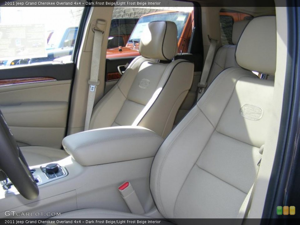 Dark Frost Beige/Light Frost Beige Interior Photo for the 2011 Jeep Grand Cherokee Overland 4x4 #46249273