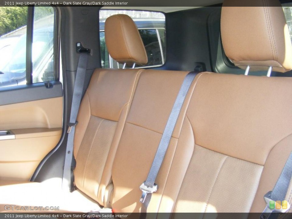 Dark Slate Gray/Dark Saddle Interior Photo for the 2011 Jeep Liberty Limited 4x4 #46249450