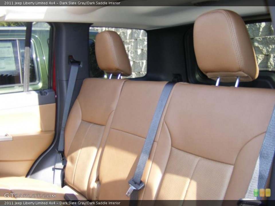 Dark Slate Gray/Dark Saddle Interior Photo for the 2011 Jeep Liberty Limited 4x4 #46249543