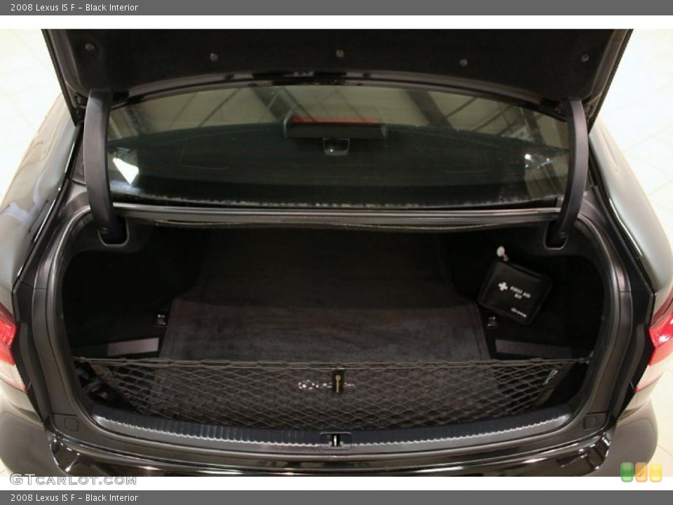 Black Interior Trunk for the 2008 Lexus IS F #46250107