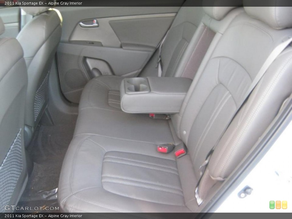 Alpine Gray Interior Photo for the 2011 Kia Sportage EX #46251796