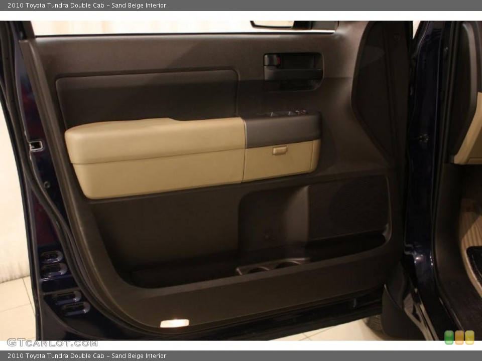Sand Beige Interior Door Panel for the 2010 Toyota Tundra Double Cab #46251898