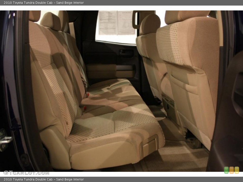 Sand Beige Interior Photo for the 2010 Toyota Tundra Double Cab #46251967