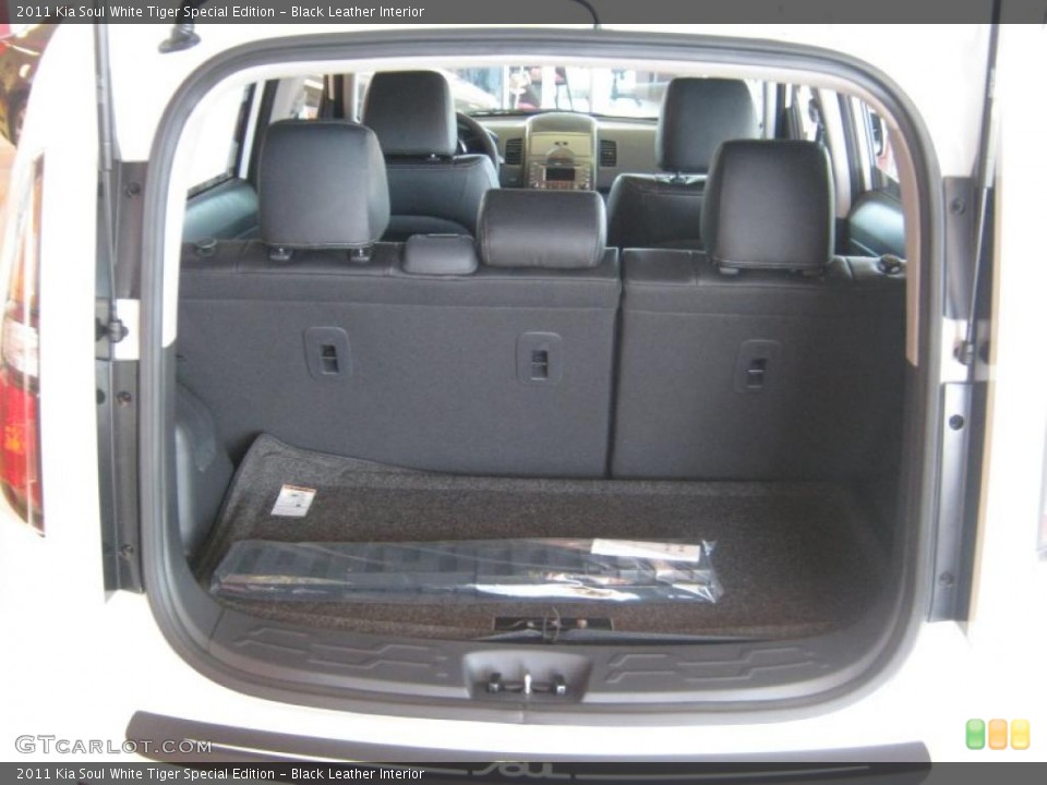 Black Leather Interior Trunk for the 2011 Kia Soul White Tiger Special Edition #46252087