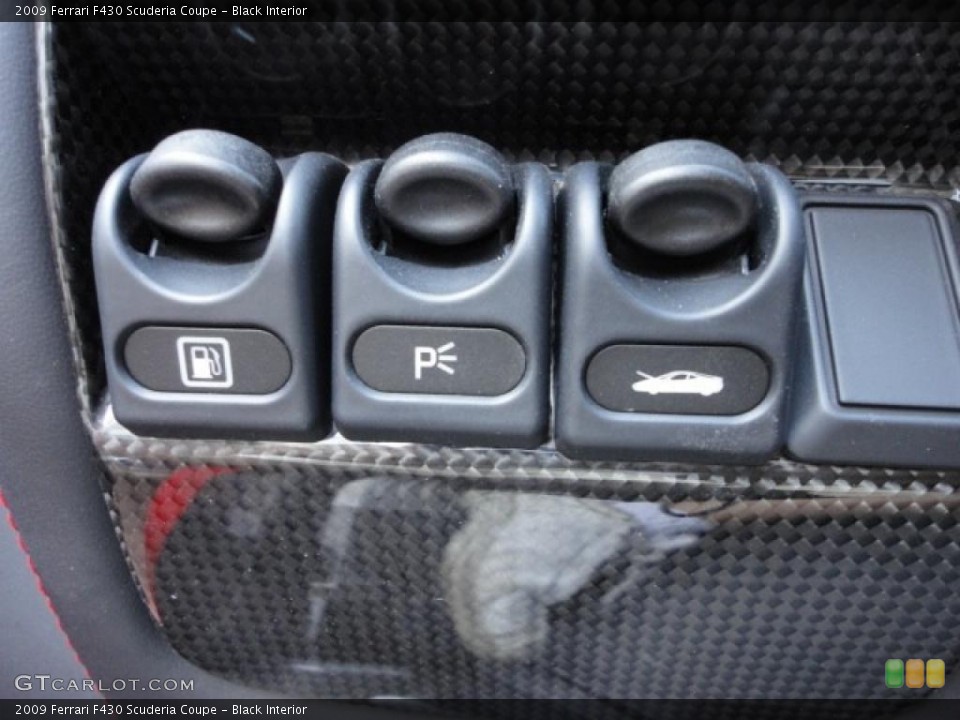 Black Interior Controls for the 2009 Ferrari F430 Scuderia Coupe #46252480