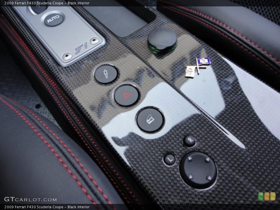 Black Interior Controls for the 2009 Ferrari F430 Scuderia Coupe #46252573