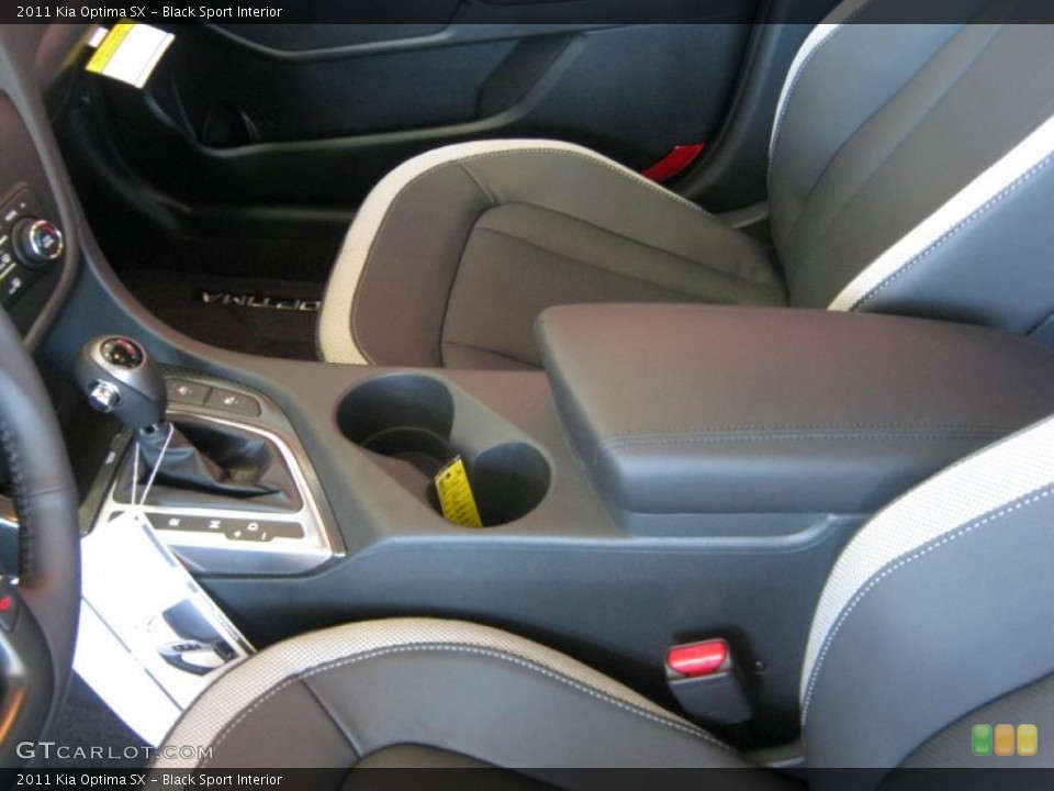 Black Sport Interior Photo for the 2011 Kia Optima SX #46252804
