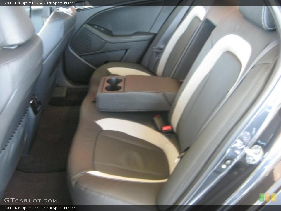 Black Sport Interior Photo for the 2011 Kia Optima SX #46252849