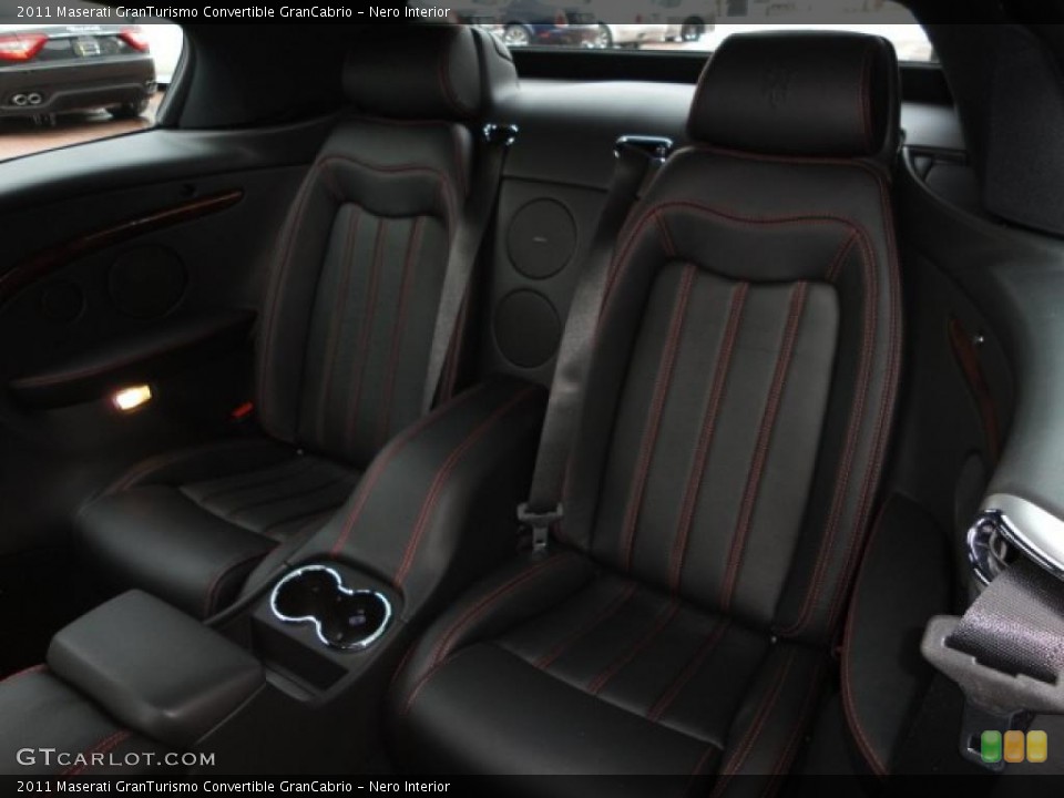 Nero Interior Photo for the 2011 Maserati GranTurismo Convertible GranCabrio #46253074