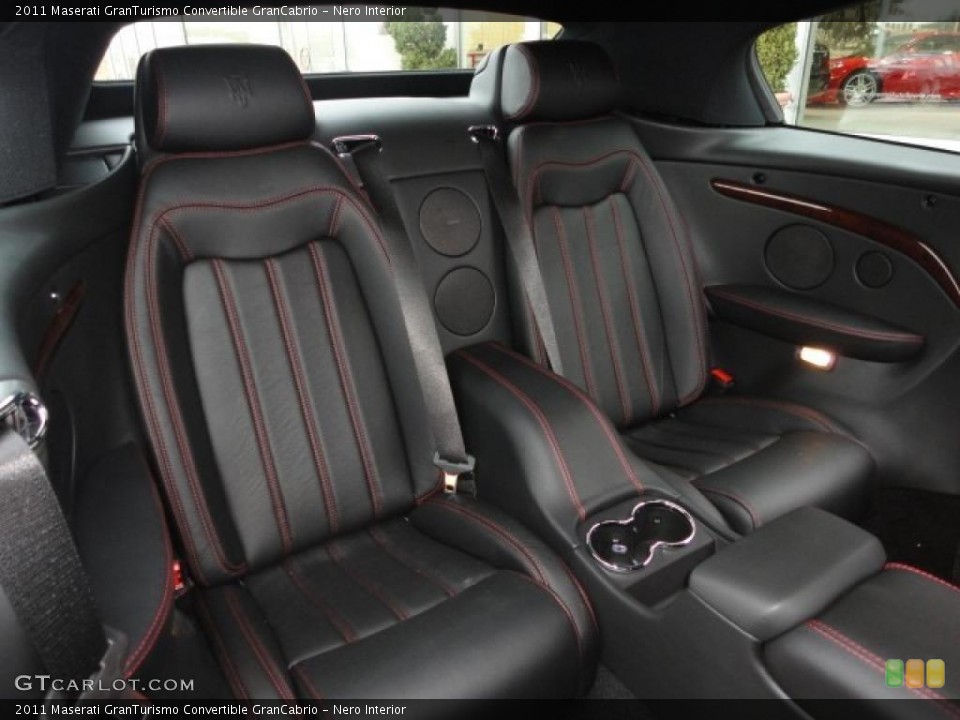 Nero Interior Photo for the 2011 Maserati GranTurismo Convertible GranCabrio #46253089