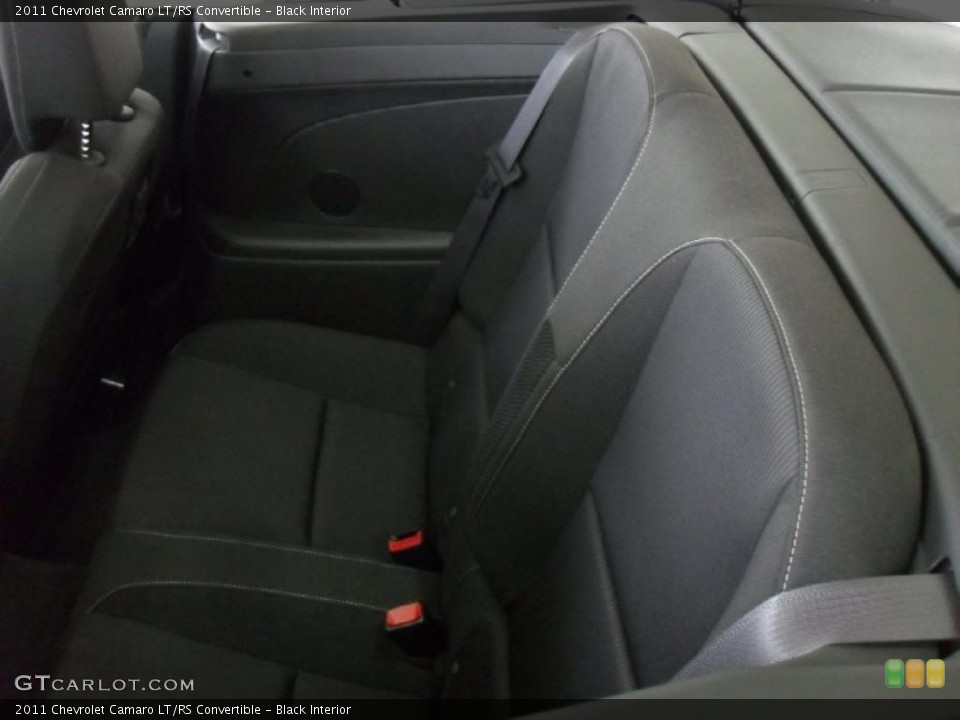Black Interior Photo for the 2011 Chevrolet Camaro LT/RS Convertible #46255417