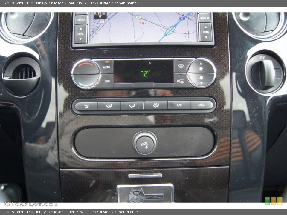 Black/Dusted Copper Interior Controls for the 2008 Ford F150 Harley-Davidson SuperCrew #46256140