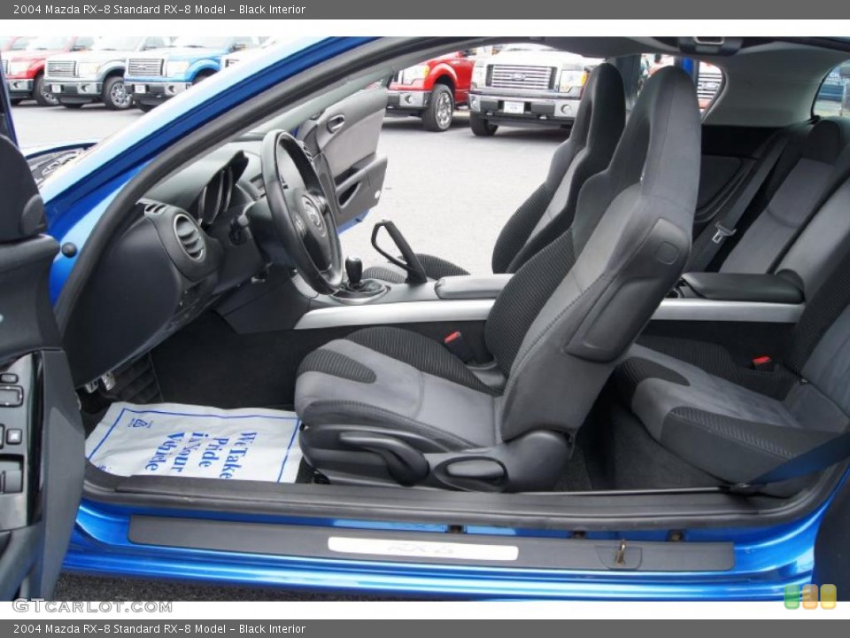Black Interior Photo for the 2004 Mazda RX-8  #46256200