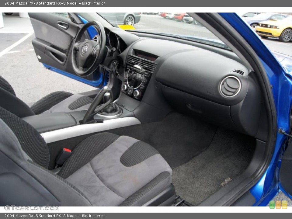 Black Interior Dashboard for the 2004 Mazda RX-8  #46256227