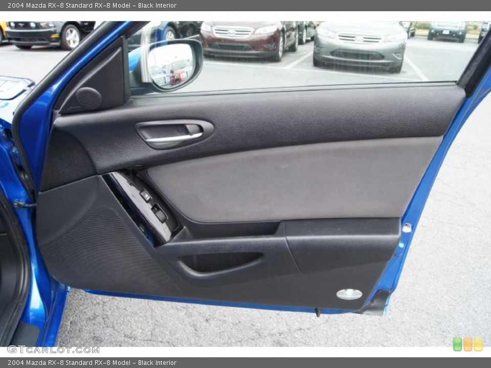 Black Interior Door Panel for the 2004 Mazda RX-8  #46256239