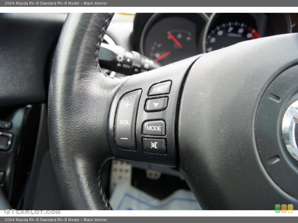 Black Interior Controls for the 2004 Mazda RX-8  #46256329