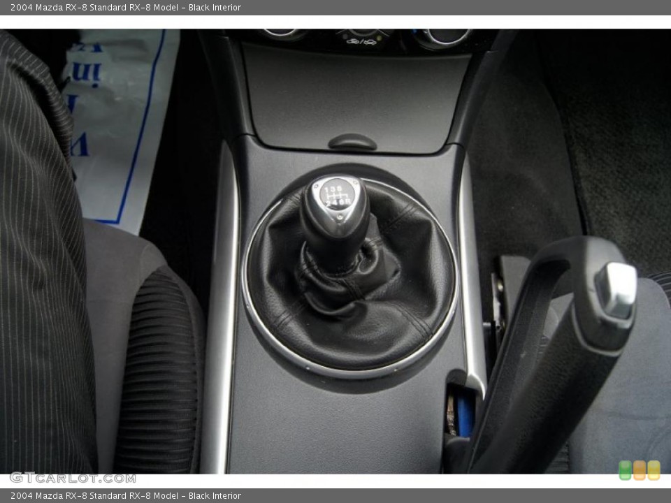 Black Interior Transmission for the 2004 Mazda RX-8  #46256371