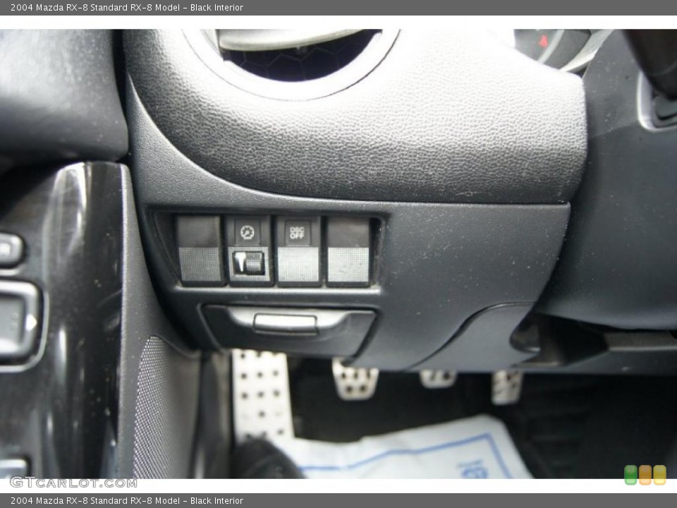Black Interior Controls for the 2004 Mazda RX-8  #46256404