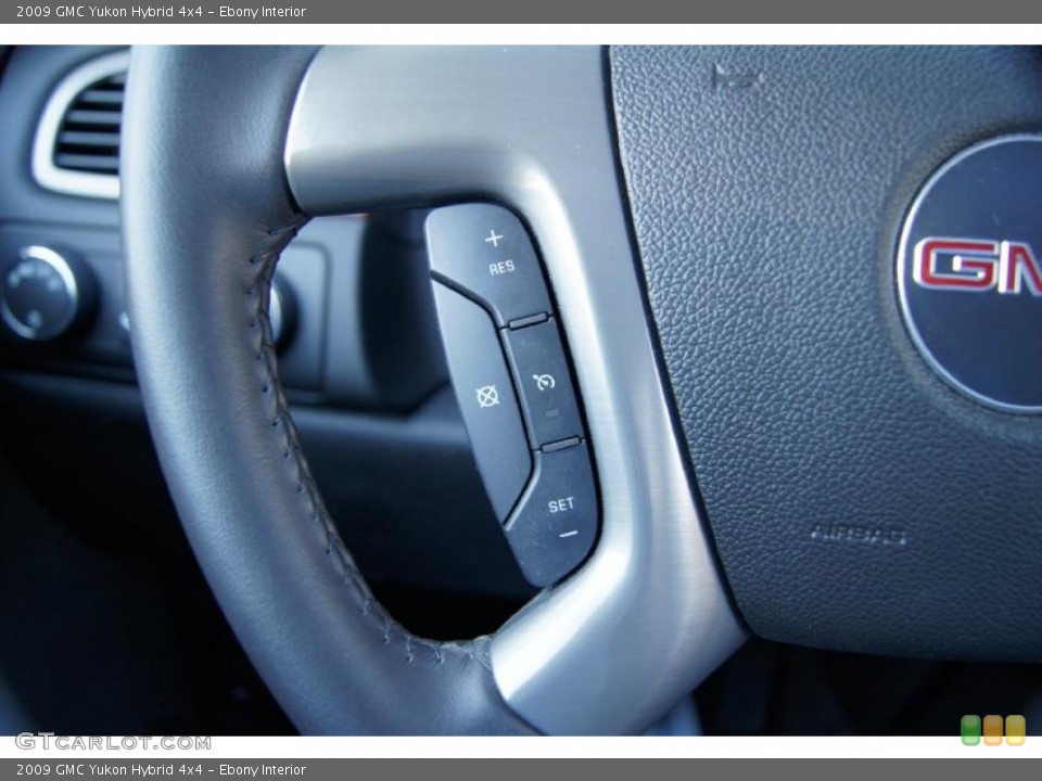Ebony Interior Controls for the 2009 GMC Yukon Hybrid 4x4 #46256788