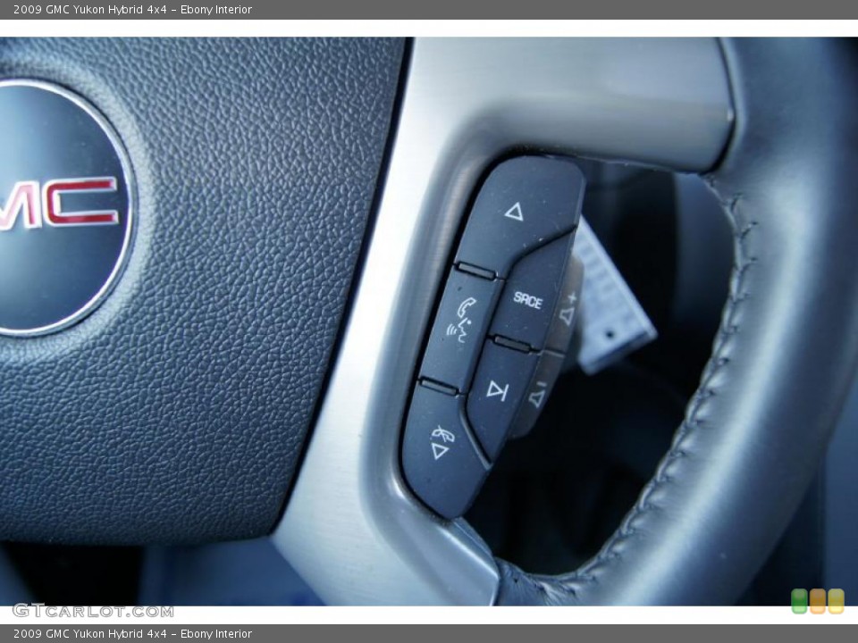 Ebony Interior Controls for the 2009 GMC Yukon Hybrid 4x4 #46256797