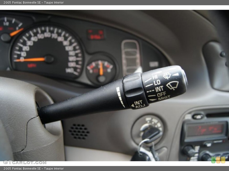 Taupe Interior Controls for the 2005 Pontiac Bonneville SE #46259491