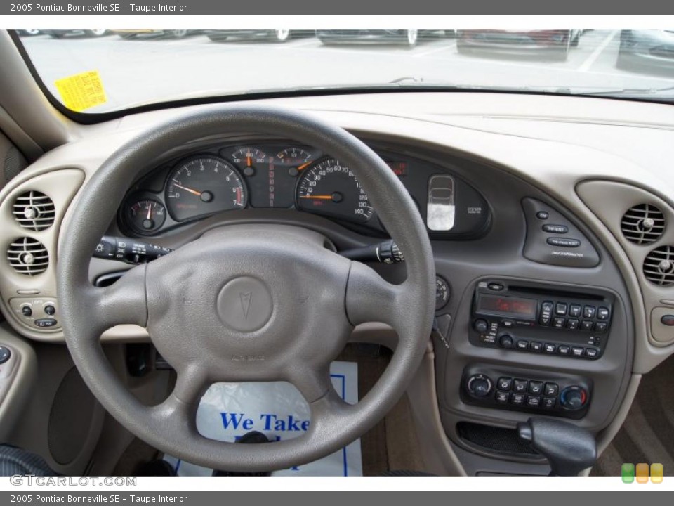 Taupe Interior Dashboard for the 2005 Pontiac Bonneville SE #46259503