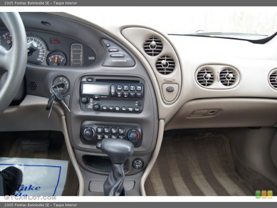 Taupe Interior Dashboard for the 2005 Pontiac Bonneville SE #46259545