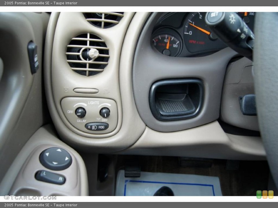 Taupe Interior Controls for the 2005 Pontiac Bonneville SE #46259563