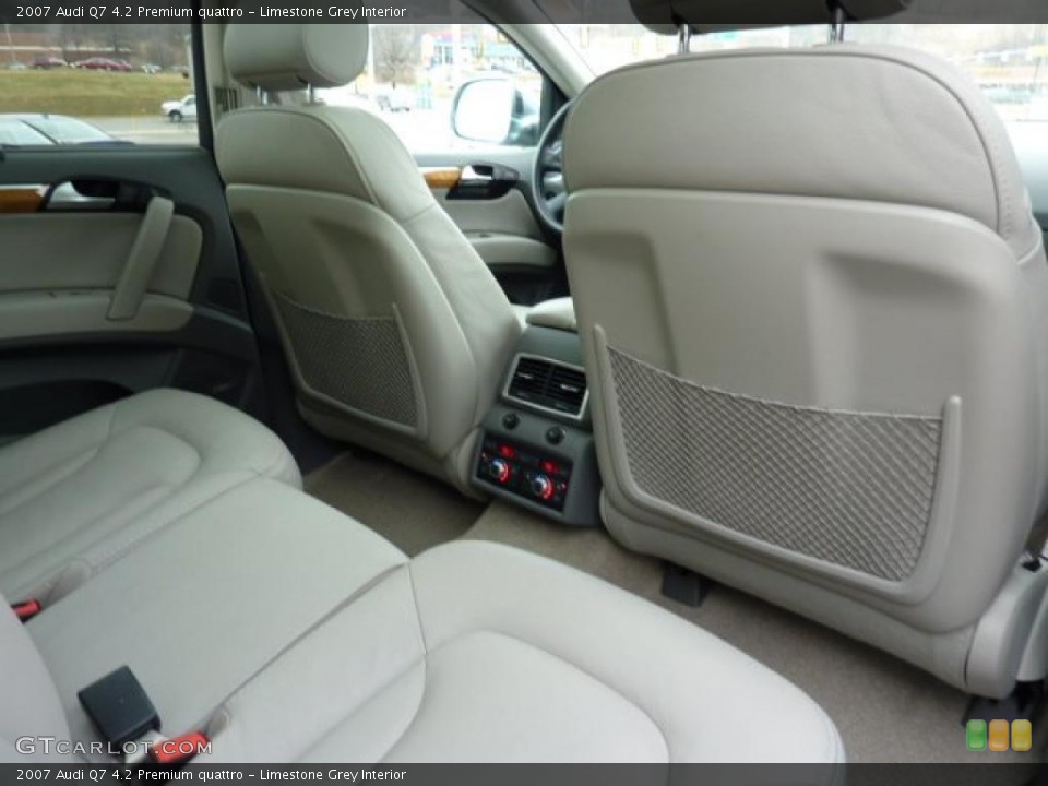 Limestone Grey Interior Photo for the 2007 Audi Q7 4.2 Premium quattro #46259698