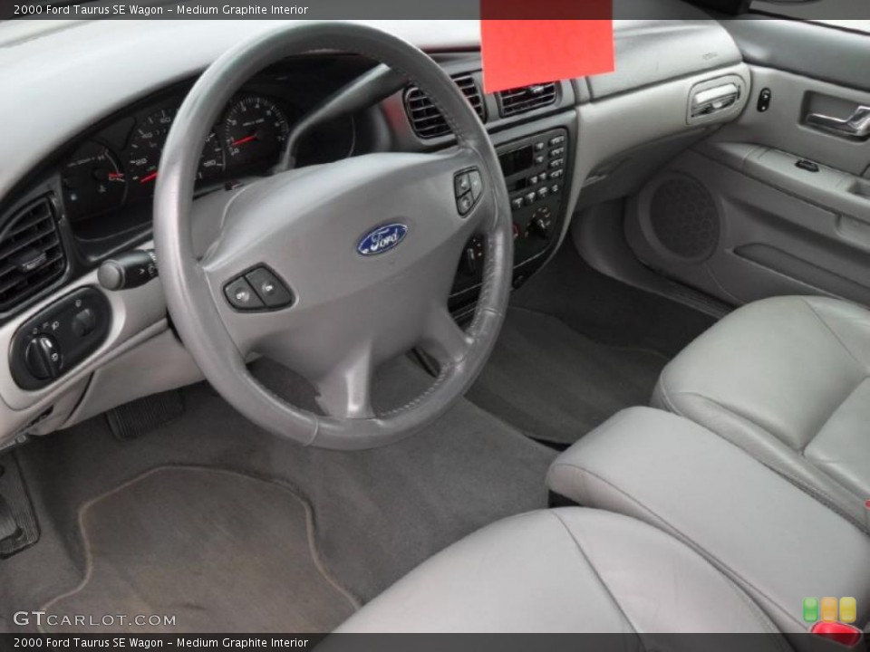 Medium Graphite Interior Prime Interior for the 2000 Ford Taurus SE Wagon #46260262