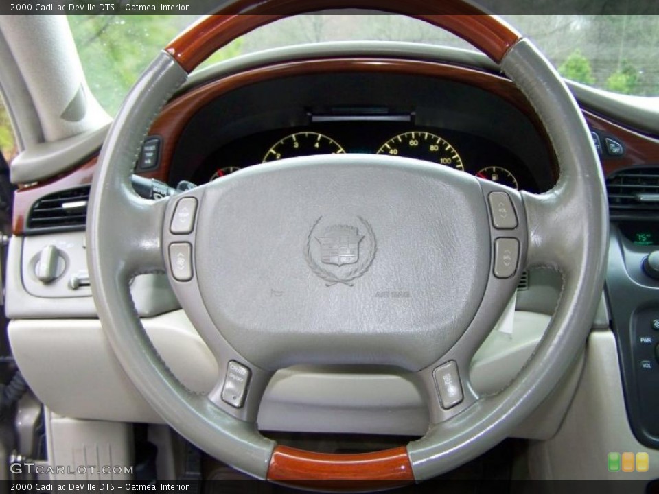 Oatmeal Interior Steering Wheel for the 2000 Cadillac DeVille DTS #46260772