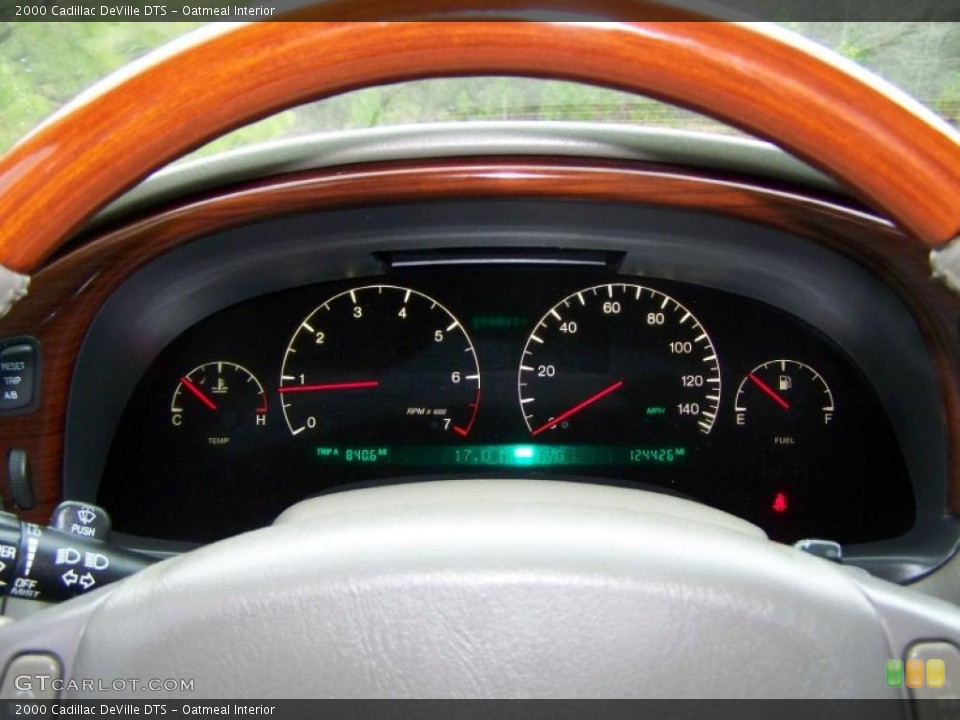 Oatmeal Interior Gauges for the 2000 Cadillac DeVille DTS #46260799