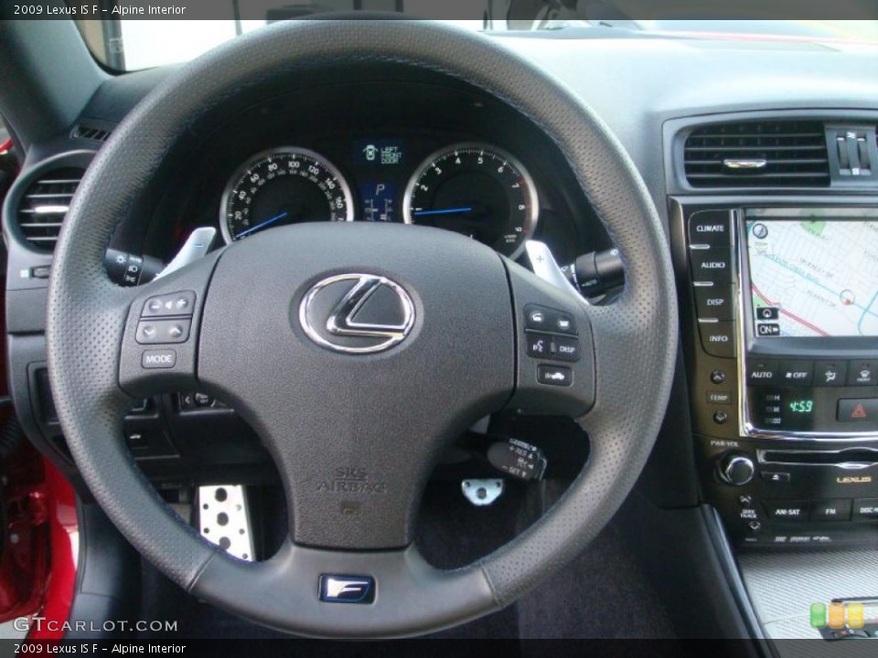 Alpine Interior Steering Wheel for the 2009 Lexus IS F #46260802