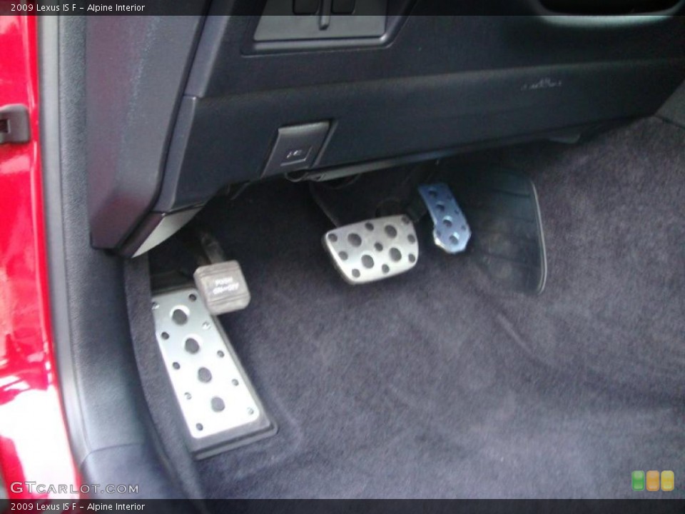 Alpine Interior Controls for the 2009 Lexus IS F #46260859