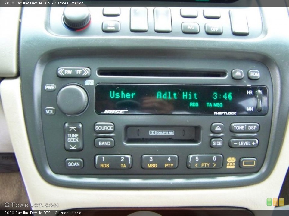 Oatmeal Interior Controls for the 2000 Cadillac DeVille DTS #46260904
