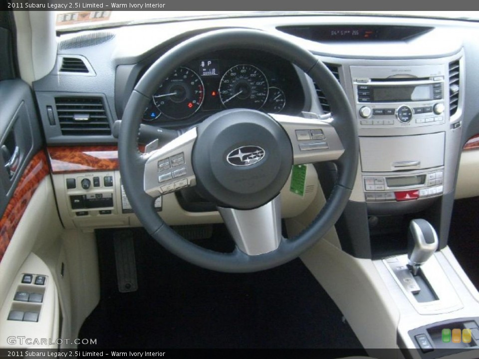 Warm Ivory Interior Dashboard for the 2011 Subaru Legacy 2.5i Limited #46261624