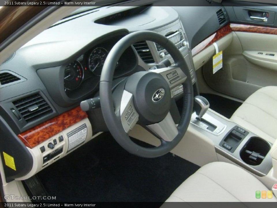 Warm Ivory Interior Photo for the 2011 Subaru Legacy 2.5i Limited #46261651