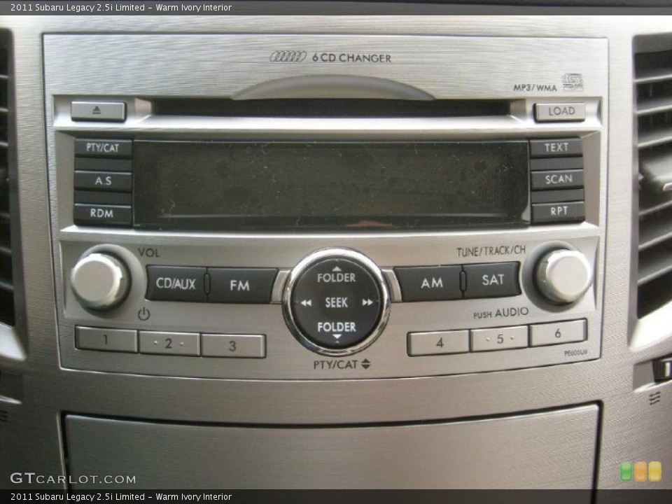Warm Ivory Interior Controls for the 2011 Subaru Legacy 2.5i Limited #46261669
