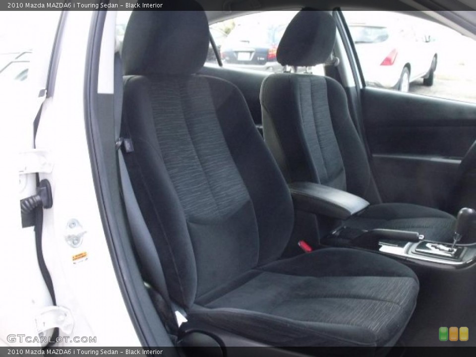 Black Interior Photo for the 2010 Mazda MAZDA6 i Touring Sedan #46264507