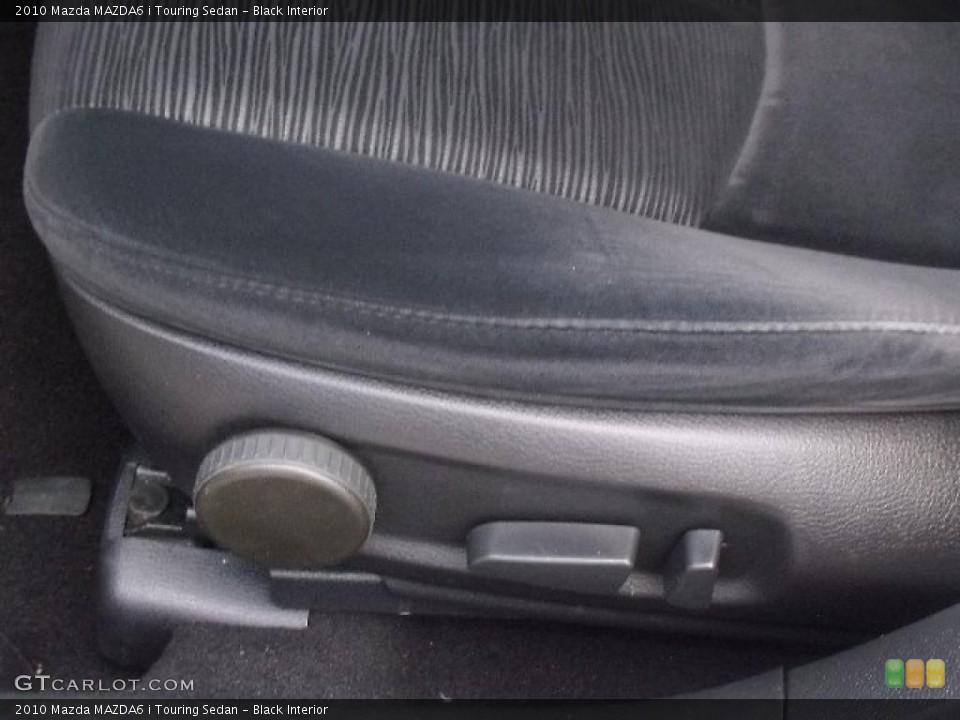 Black Interior Controls for the 2010 Mazda MAZDA6 i Touring Sedan #46264591