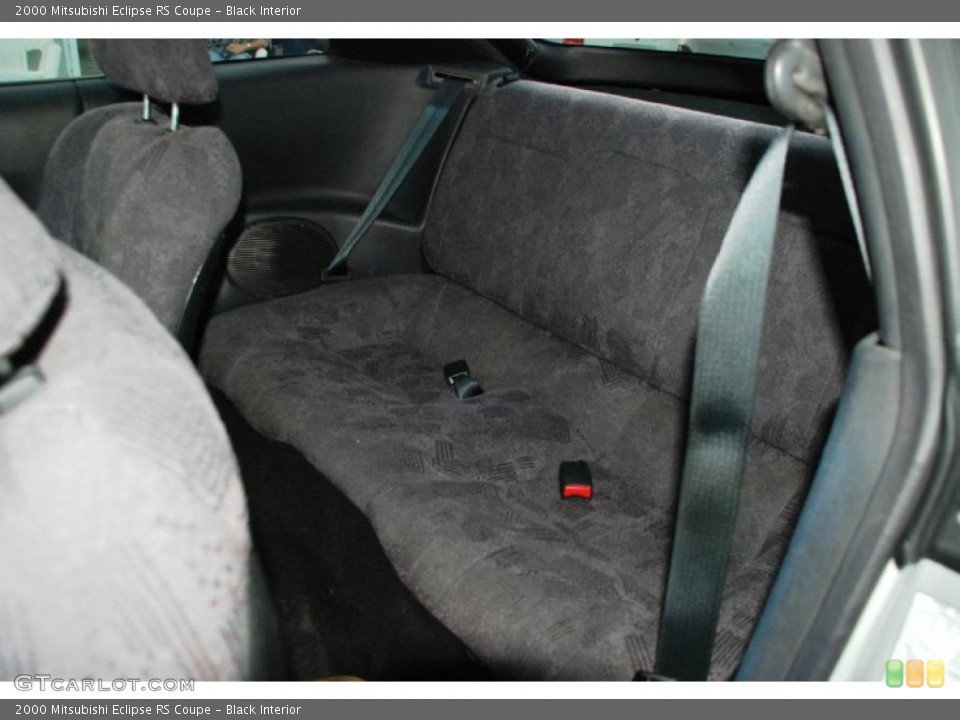 Black Interior Photo for the 2000 Mitsubishi Eclipse RS Coupe #46265605