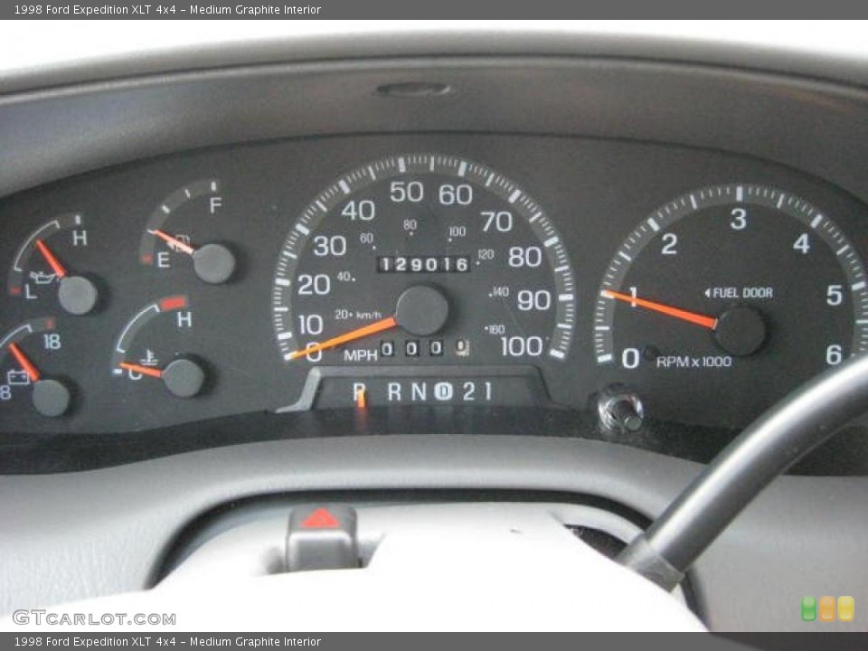 Medium Graphite Interior Gauges for the 1998 Ford Expedition XLT 4x4 #46267204