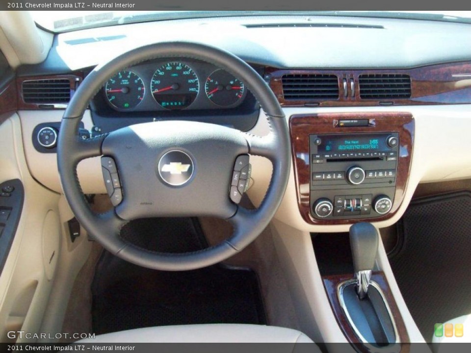 Neutral Interior Dashboard for the 2011 Chevrolet Impala LTZ #46267780